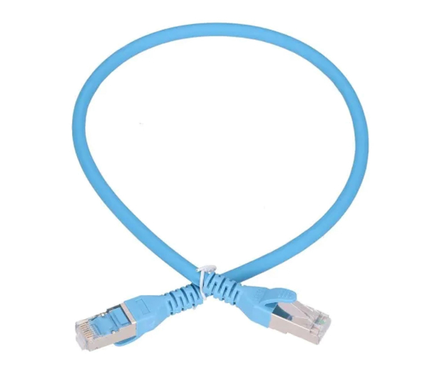 ExtraLink Kat.6A S/FTP 0.5m Patchcord LAN miedź skrętka 10Gbit/s - 1543601 - zdjęcie 2